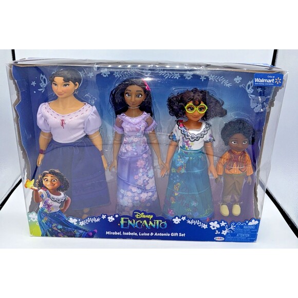 Disney Encanto 4 Doll Gift Set - BRAND NEW -Mirabel, Isabela, Luisa and Antonio - Picture 1 of 11